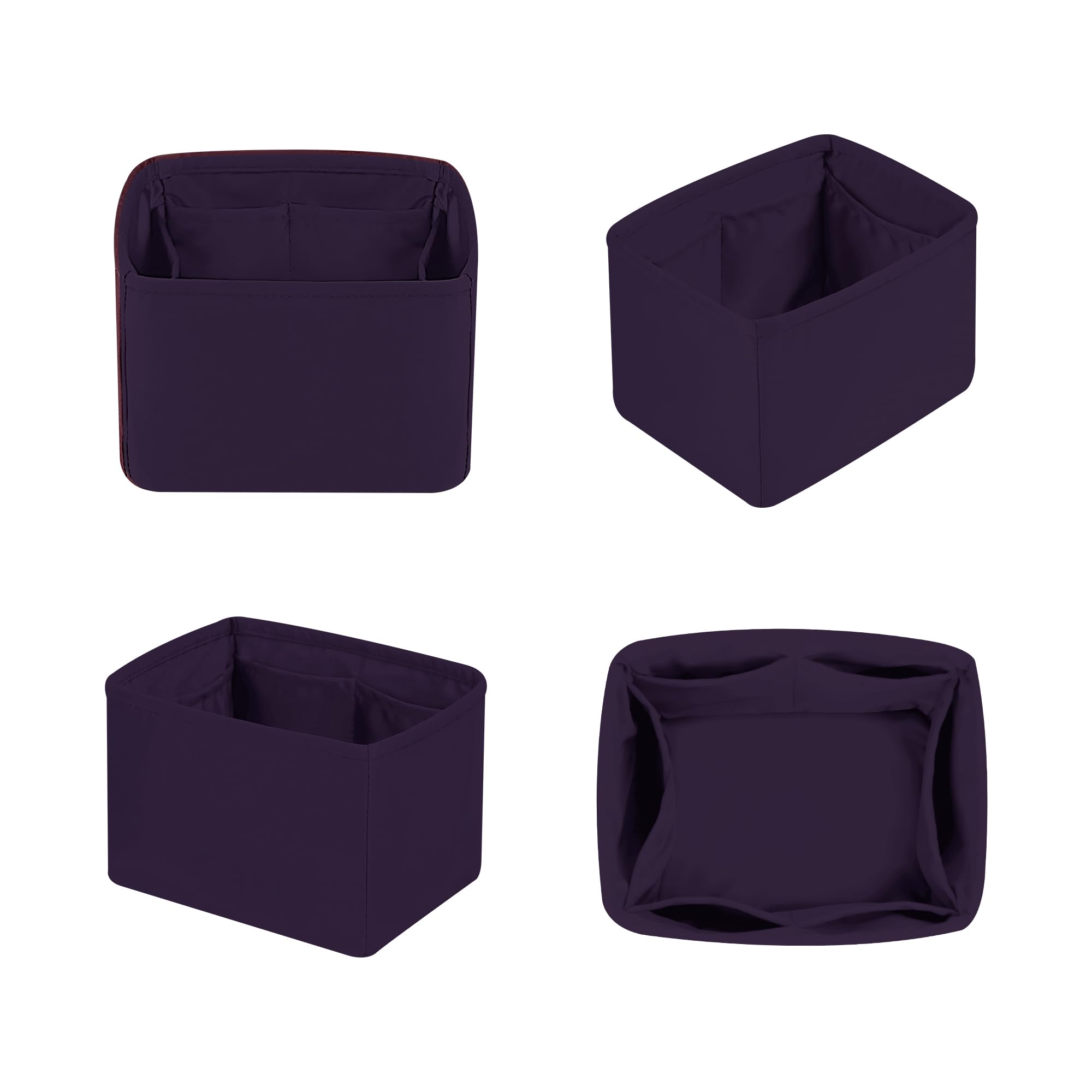 Organizador de monedero para picotina 18/22, organizador de bolsas de satén para bolsas de picotina, artículos esenciales ligeros para mujer, bolsos de lujo, forro interior suave al tacto con
