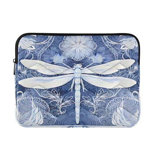 Funda para portátil 13-14 pulgadas Dragonflies impermeable y resistente