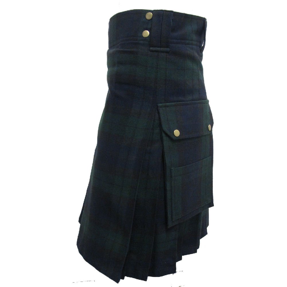 Tartanista - Kilt de travail pour homme - avec poches