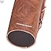 Traditional Shoulder Back Quiver Bow Arrow Holder Handmade Straps Belt Adjustable Lightweight & Comfortable Cow Leather Gift for him Aniversary Gift (Tiger Brown)