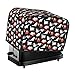 Copertura per tostapane a 2 fette con tasche, regalo disegnato a mano, con gatto, elegante copertura per tostapane per cucina, accessori per tostapane a 2 fette da donna immagine