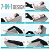 Bed-Wedge-Pillow-Adjustable-912-Inch-Folding-Memory-Foam-Incline-Cushion-System-for-Legs-and-Back-Support-Pillow-Acid-Reflux-Anti-Snoring-Heartburn-Reading--Machine-Washable