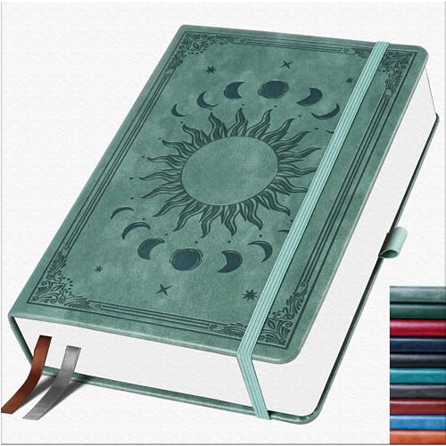 Notizbuch A5 Dotted – 256 Seiten, 140 gsm Tintenfestes Papier, PU...