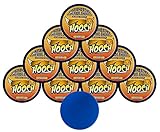 Hooch Herbal Snuff Peach Rough Cut 10 Cans with DC Crafts Nation Skin Can Cover - Blue