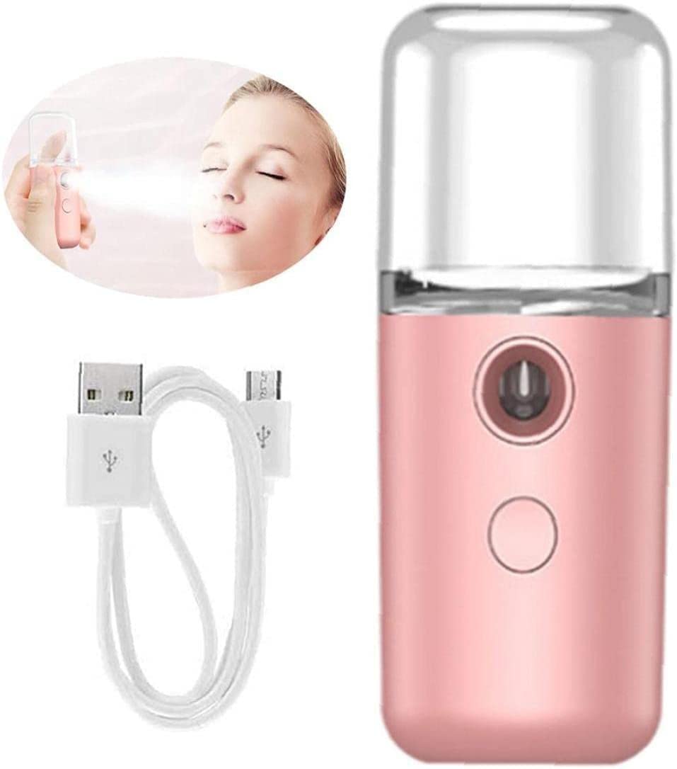 Amazon.co.jp: フェイススチーマーフェイススプレー加湿器ポータブル