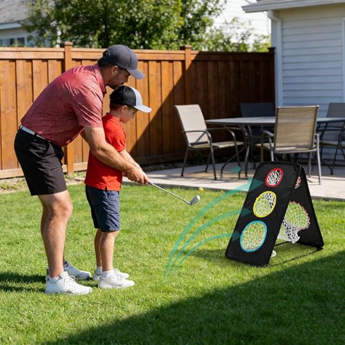 Filet de practice et approche pour progresser au golf sans bouger de chez soi - 2