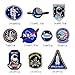 O-Kinee 10PCS Parches NASA Termoadhesivo para la Ropa (10pcs)