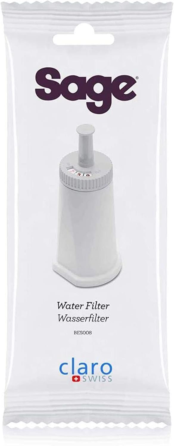 Sage Appliances Claro Swiss Water Filter - Plastic, White, BES008