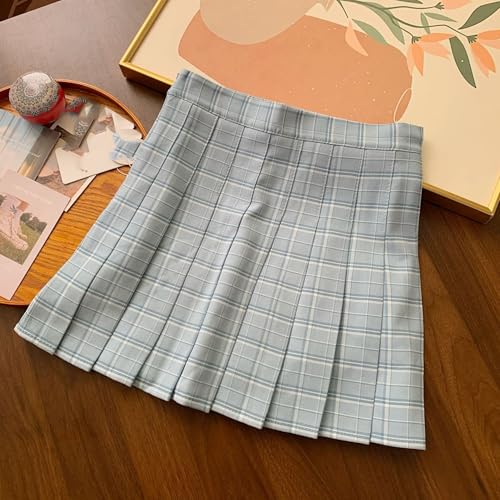 Belted Corduroy Vintage Skirt Women's Retro3