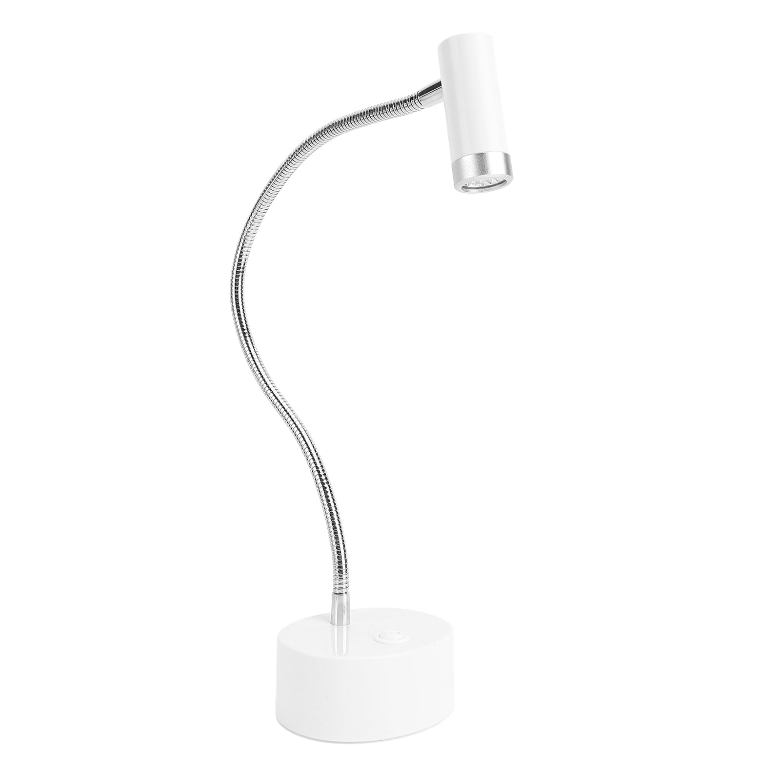 Lampada per Unghie LED UV Senza Fili con Braccio Flessibile a Collo di Cigno, Controllo Touch, Ricaricabile Rapida Polimerizzazione del Gel a Casa, in Salone