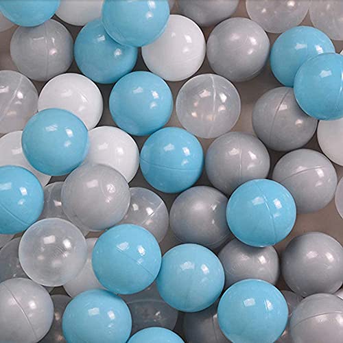 Image of Wonder Space Soft Pit Balls, Chemical-Free Crush Proof Plastic Ocean Ball, BPA Free with No Smell, Safe for Toddler Ball Pit/Kiddie Pool/Indoor Baby Playpen