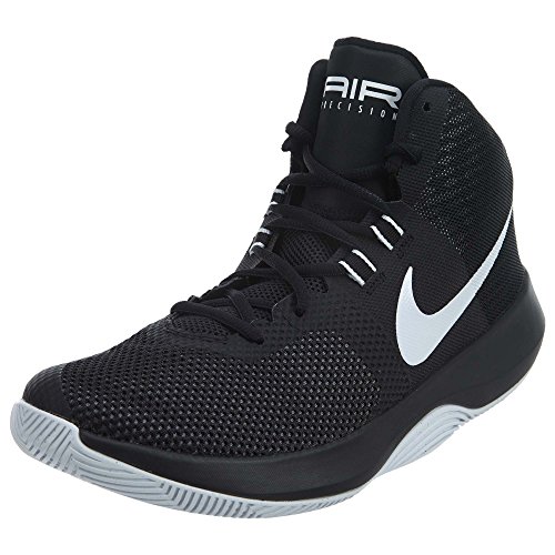 Nike Men's Air Precision NBK Basketball Shoe (9, Black/White/Cool Grey)