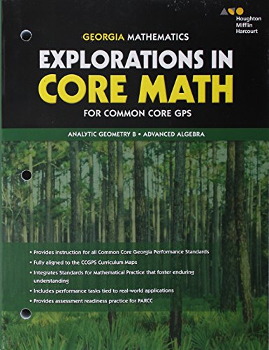 Holt McDougal Accelerated Analytic Geometry B/Advanced Algebra: Student Workbook Analytic Geometry B/Advanced Algebra