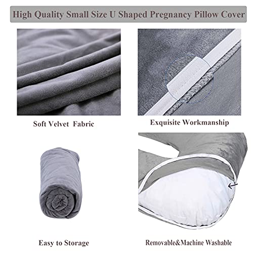 Leonebebe Pregnancy Pillow Case Perfect For U-Shaped 49" Full Body Maternity Pillow For Pregnancy Women Sleeping, Only Pillow Cover #TOP2
