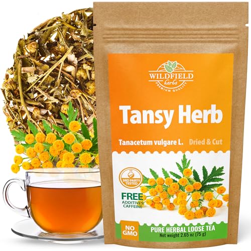 3 oz. Dried Tansy Flowers Herb Tea