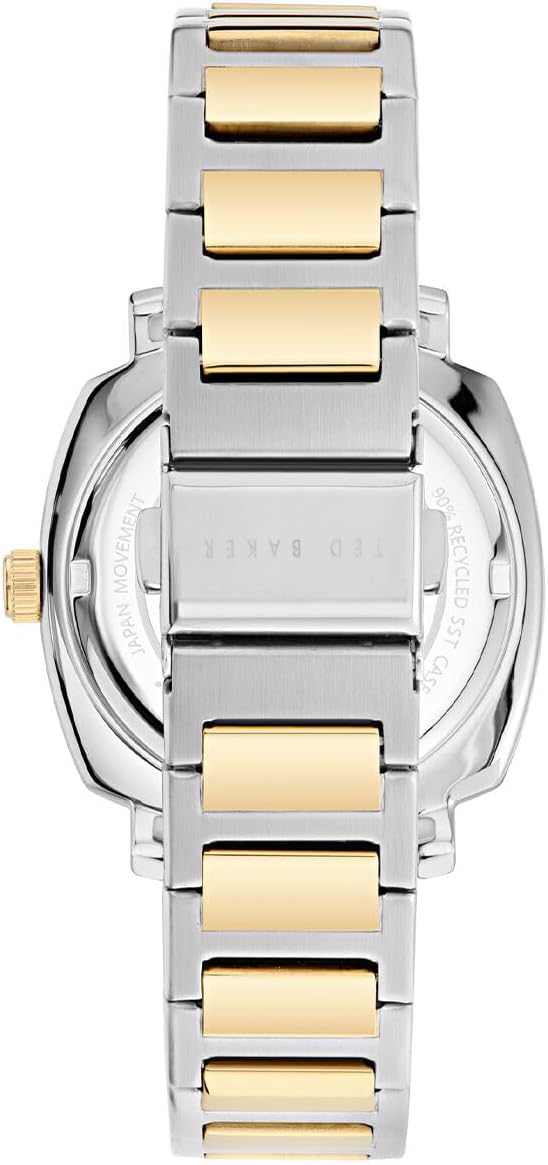 Ted Baker Ladies Stainless Steel Two Tone Gold Bracelet Watch (Model: BKPRBF3029I)