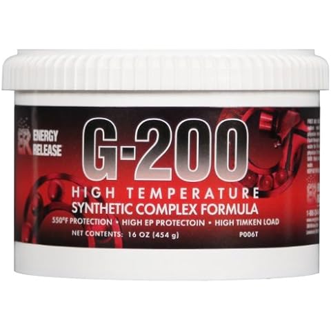 Energy Release P006T G-200 High Temperature Synthetic Grease Tub - 16 oz. Cover
