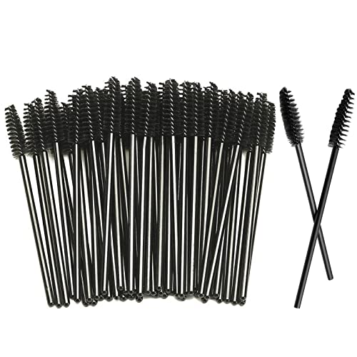 Goupillon Cils, Brosse Cils, 60PCS Goupillon Sourcil, Microbrosses Cils, Brosses à Cils Jetables, Maquillage Mascara Applicateur, Pour Cil Sourcils Yeux Maquillage Cover