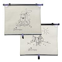 Algopix Similar Product 15 - Dreambaby 2 Count Car Roller Shade