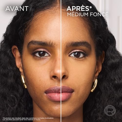 L'Oréal Paris - BB Crème 5-en-1 - Crème Teintée Infusée en Vitamines B5 et E - Résultats dès 2 Semaines - Non Comédogène - Peaux Sensibles et Peaux Grasses - Magic BB Crème - Teinte : 05 Médium Foncé