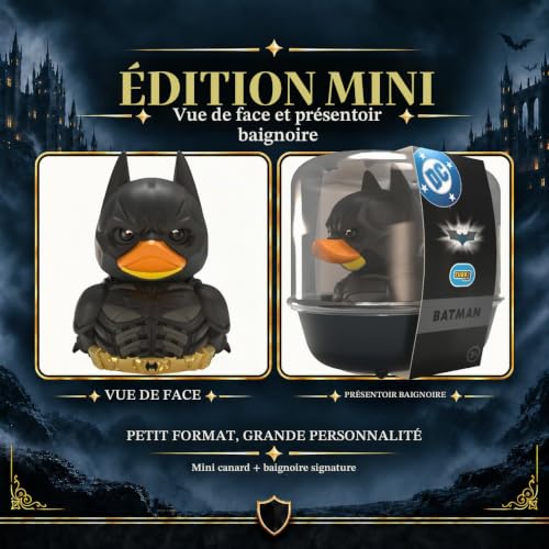 TUBBZ Mini: Batman The Dark Knight – Batman Figurine Canard Cosplay en Vinyle – Édition Miniature pour Les Fans de DC Comics – vue 2
