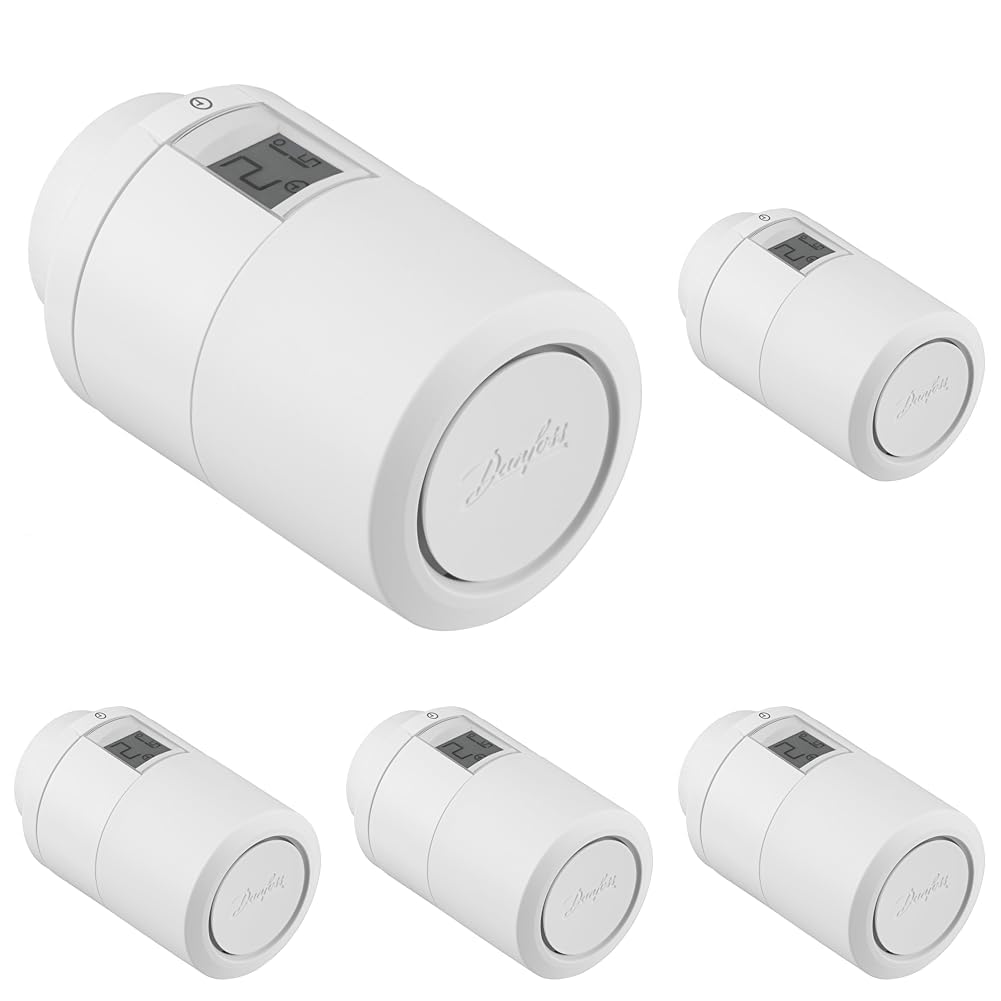 Danfoss Eco 014G1115 tête thermostatique haut de gamme pour robinet de radiateur précis