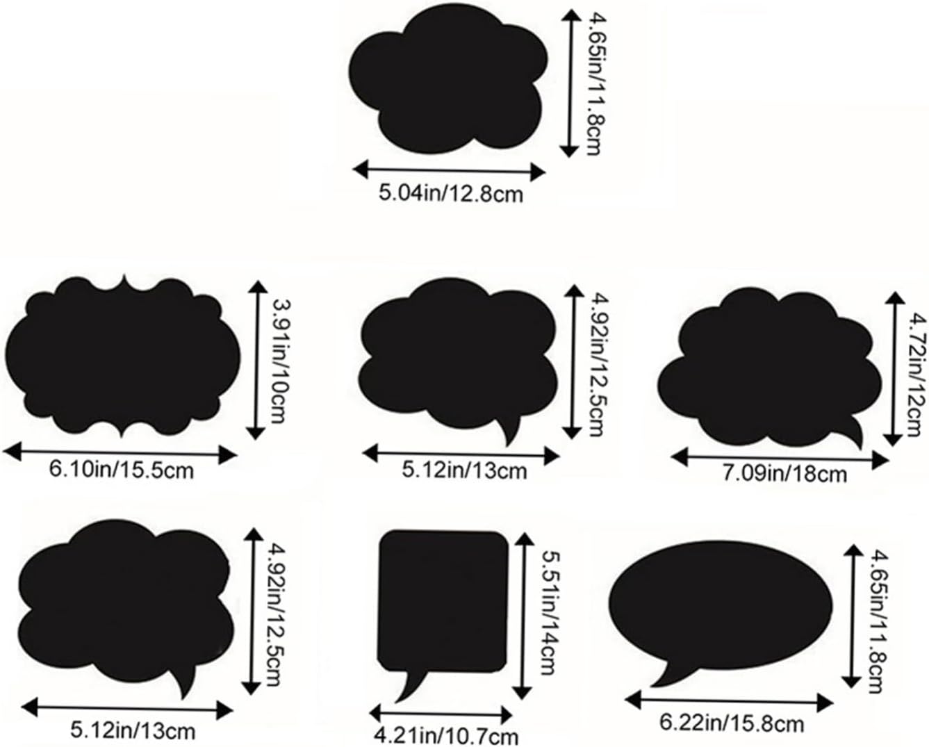 1 Set DIY Wedding Photo Booth Props Set Black Writable Cards for Creative Reception Event Photography Keepsakes for Weddings Parties Gatherings