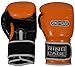 Gym Training Stand-Up Boxing Gloves (Orange/Black, Large Weighs 16oz)