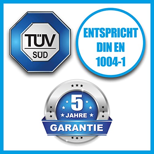 Alumexx FS 75 Basic Gerüst, Grund gerüst, Rollgerüst, Aluminium gerüst, Baugerüst, Arbeitshöhe: 3,15 m, Tragfähigkeit: 375 kg, Hohe Qualität. N-EN 1004 TÜV-Zertifikat