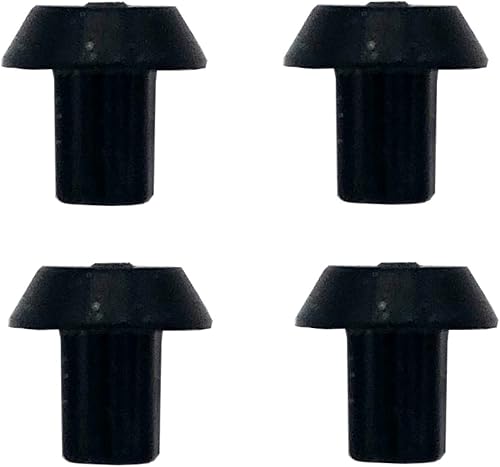 Miniatura 2 de Paquete de 64 patas de goma para quemador WB2K101, repuesto para WB02K0101, 247410, compatible con almohadillas de goma de silicona resistentes a