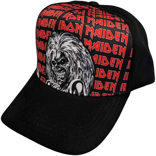 Casquette Iron Maiden Rock Off accessoire pour fan de metal cherchant confort et style