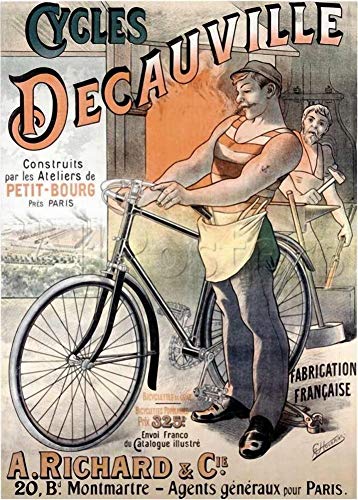 ▷ Poster Ciclismo Epoca - Vendita-Biciclette-Elettriche.it