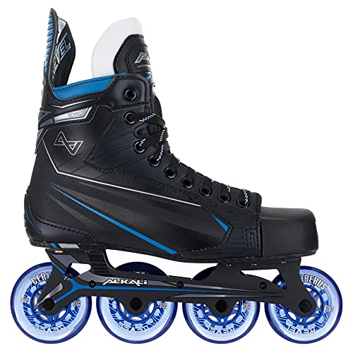 Alkali Revel 5 Senior Inline Hockey Skates - Black/Blue / 6.0 / D