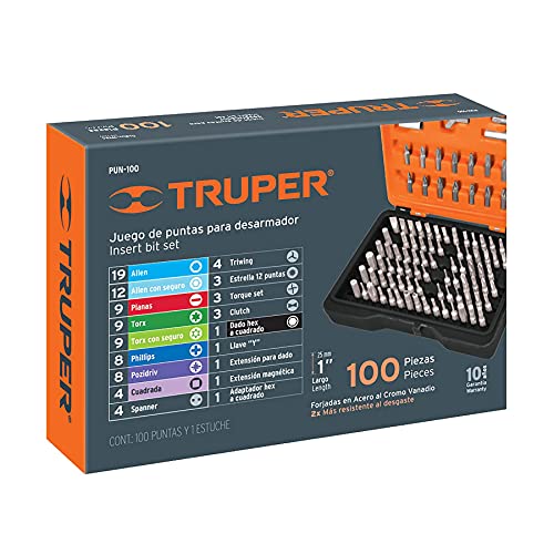 Dados Torx Truper 15 dados torx truper marca TRUPER (3)