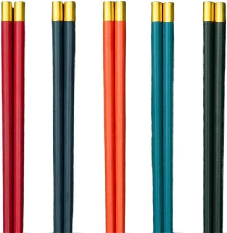 Home Alloy Chopsticks Web Celebrity Ones Anti-slip