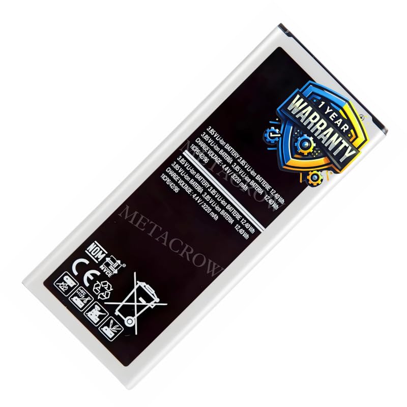Image of Original EB-BN910BBE Battery Compatible for Samsung Galaxy Note 4 - (3220mAh) - 1 Year Warranty JK1