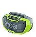 Price comparison product image Ryobi R18RH-0 One Plus Cordless Radio, 18 V, Hyper Green