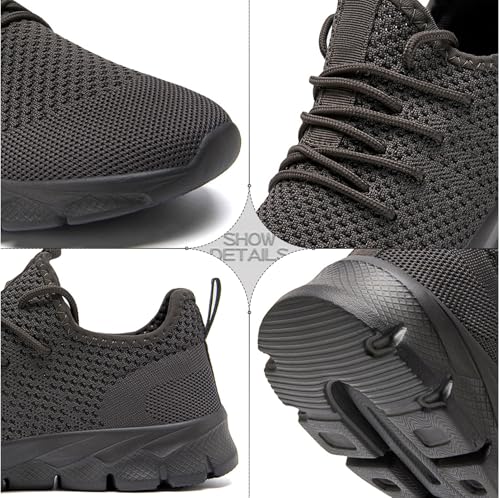 Image of YITUHIO Mens Running Shoes Fashion Sneakers Tennis Walking Shoes Lightweight Athletic Gym Workout Shoes