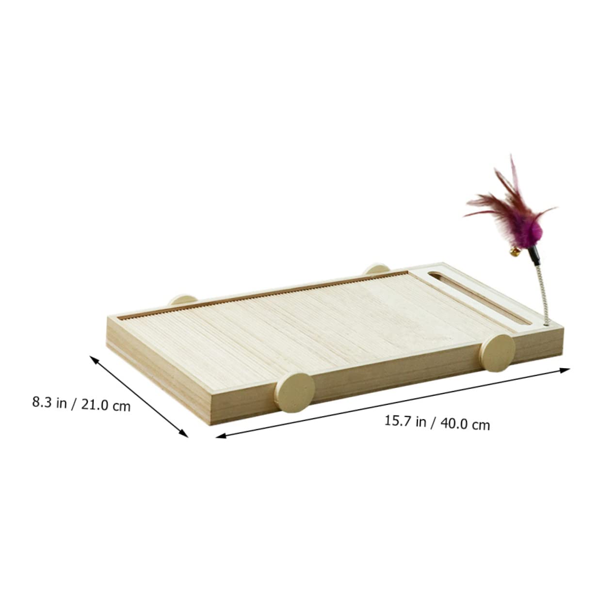 Ipetboom Tiragraffi per Graffi e Protezione Divano per Gatti in Materiale Composito Resistente Piastra Multifunzione per Mantenere Attivi i Gatti in Casa