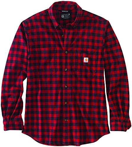 carhartt tall flannel shirts