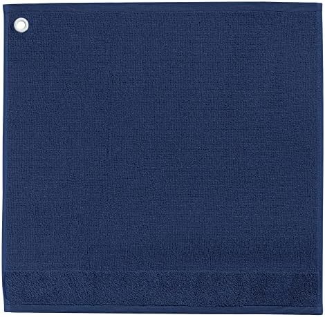 Essuie-Mains Carré Winkler Curl 50x50 Cm - Tissu Éponge 100% Coton Absorbant Avec Œillet D'Attache - Serviette Vaisselle & Chiffon Nettoyage