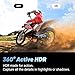 Insta360 X4 Motorcycle Bundle- 8K Waterproof 360 Action Camera, 4K Wide-Angle Video, Invisible Selfie Stick, Removable Lens Guards, 135 Min Battery Life, AI Editing, Stabilization, for Sports, Travel
