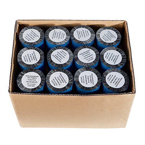 Cinta térmica Resin Enhanced Wax, 110mm x 450m, 24 rollos miniatura 1