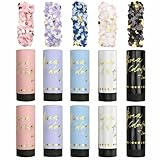 XINGNA Lot de 10 canons à confettis - 5 couleurs - Pour mariage, fête, mariage - 11 cm