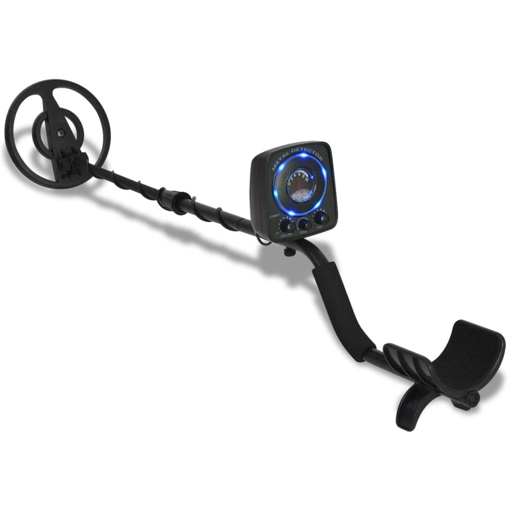 vidaXL Detector de Metales con Indicador LED 300 cm Buscador Metal Localizador