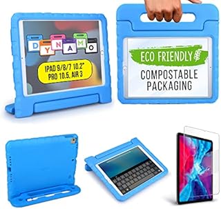 Official Cooper Dynamo Apple iPad 10.2 Case for Kids | iPad Case 10.2 Inch | Apple iPad 9th Generation Case Kids, iPad 8th Generation Case Kids, iPad 7th Generation Case Kids, iPad Pro 10.5 Case Kids