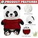 Imagen de MeYuxg Peluche de Panda, 25 cm, Oso Panda