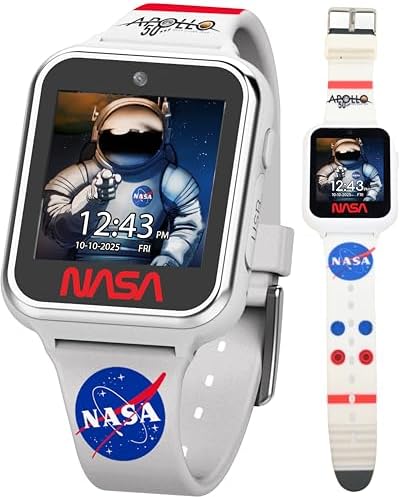 NASA Kids Interactive Smart Watch with Educational Features, Step...