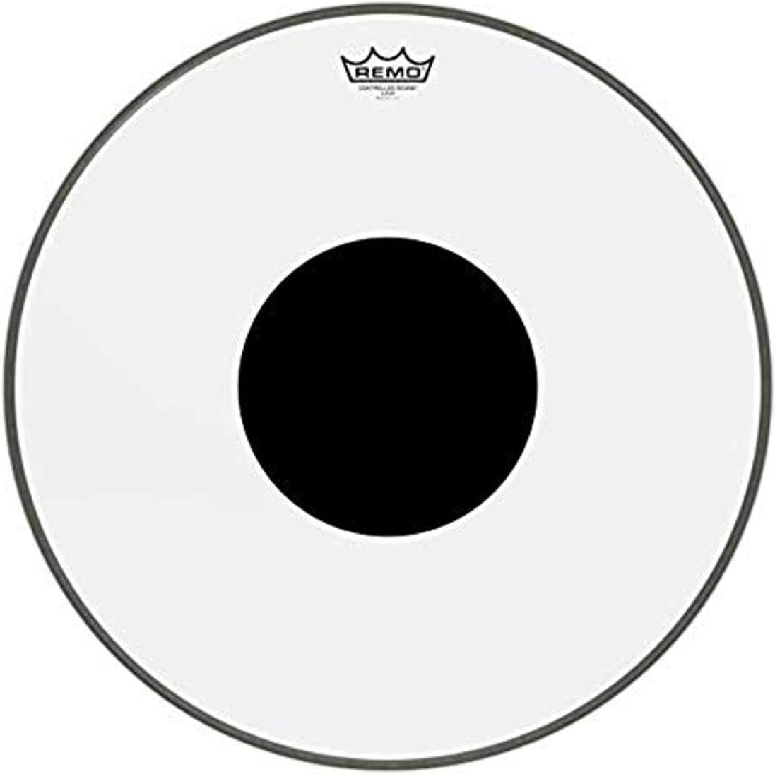 Remo Controlled Sound Clear Black Dot™ Bass Drumhead - Top Black Dot™, 20"
