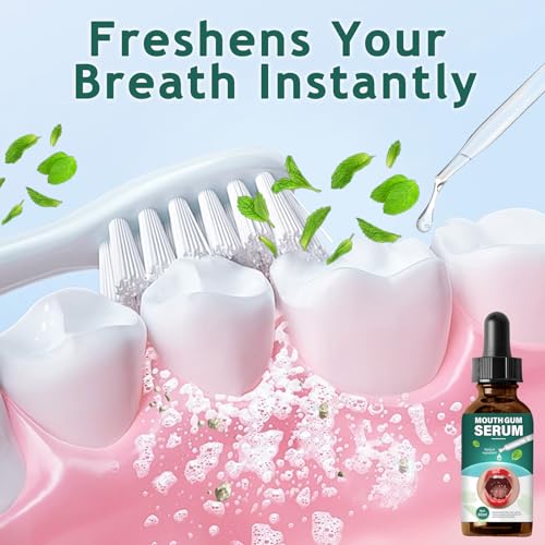 Image of Gum Restore Drops, Natural Oral Care Serum for Gum & Bad Breath Freshening